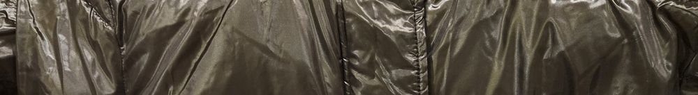 Shiny Black Puffer Jacket XL